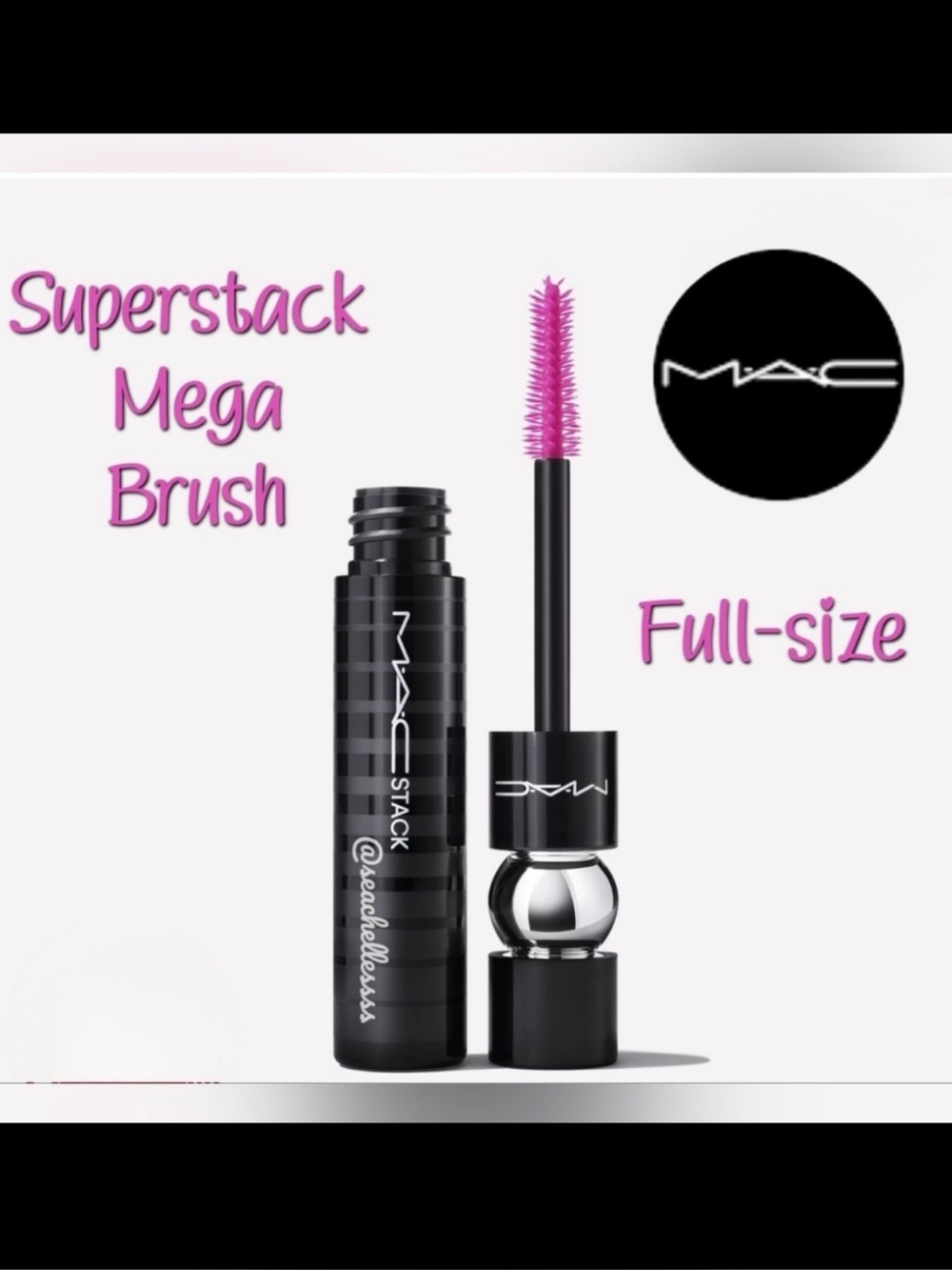 Mac Cosmetics MAC Stack Mascara Mega | Full Size | Brand New in Box  | Authentic